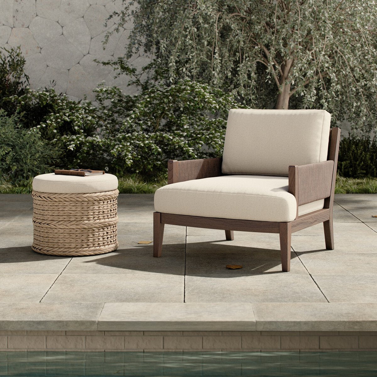 Brewer Outdoor Chair - Alessi Linen