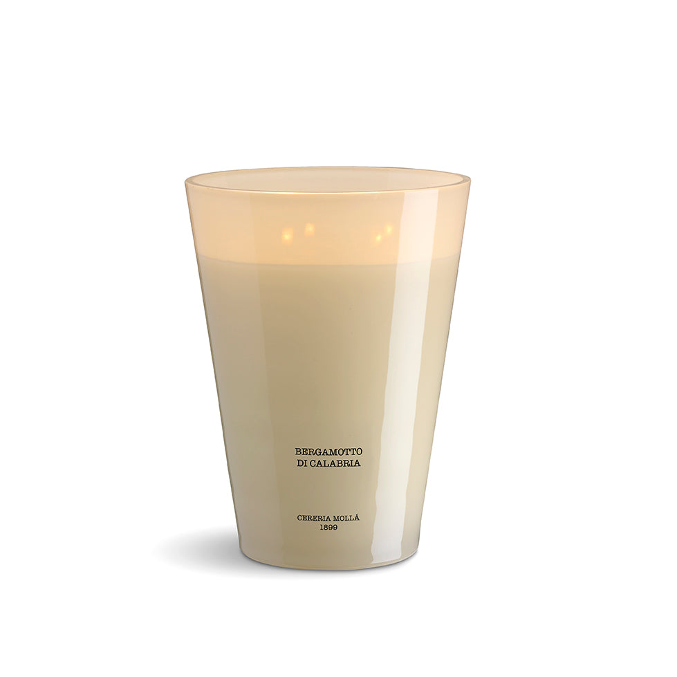 Bergamotto di Calabria 7.7 lb/3.5 kg 4 wick XXL Candle