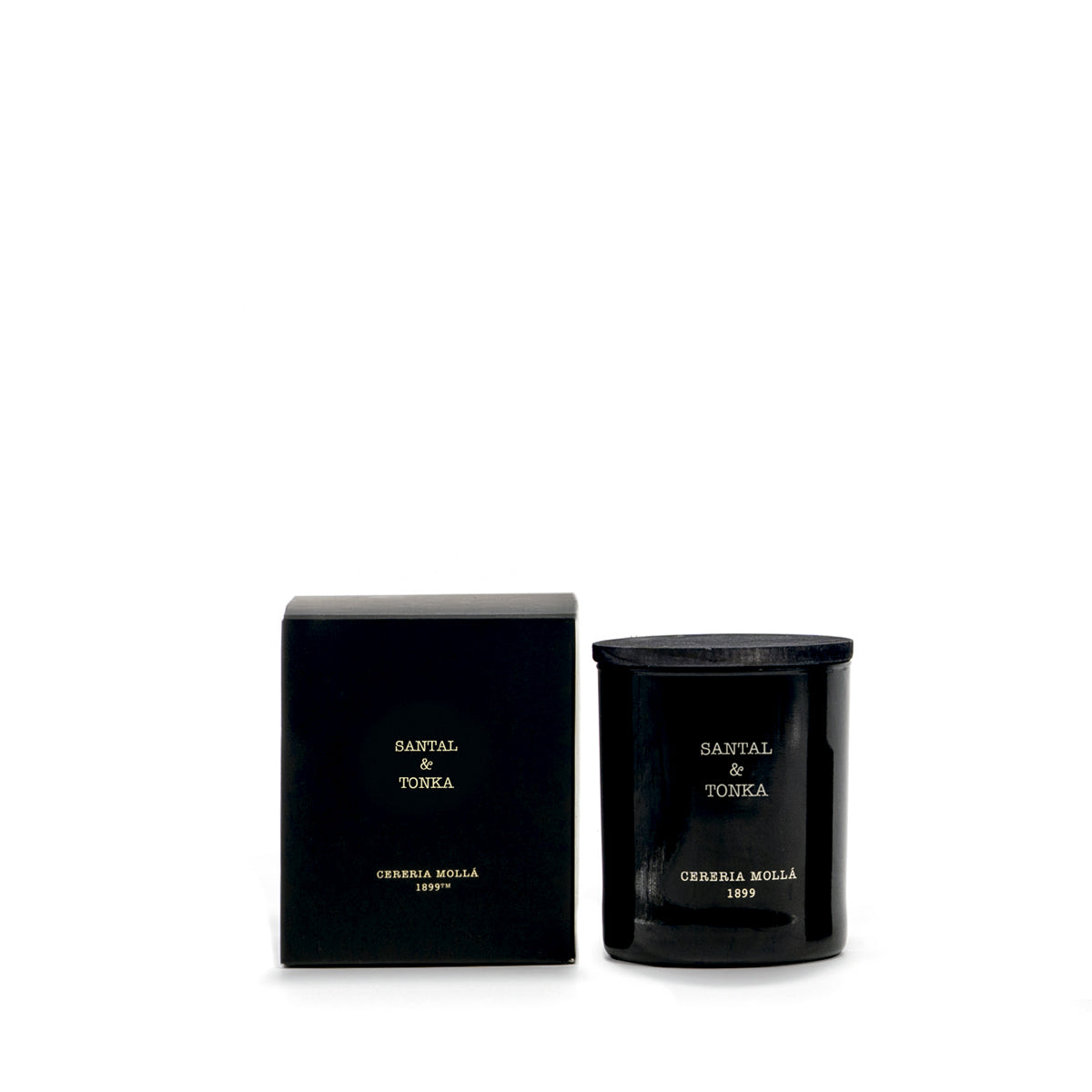 Santal & Tonka Black 8 oz/230 gm Candle - Tester
