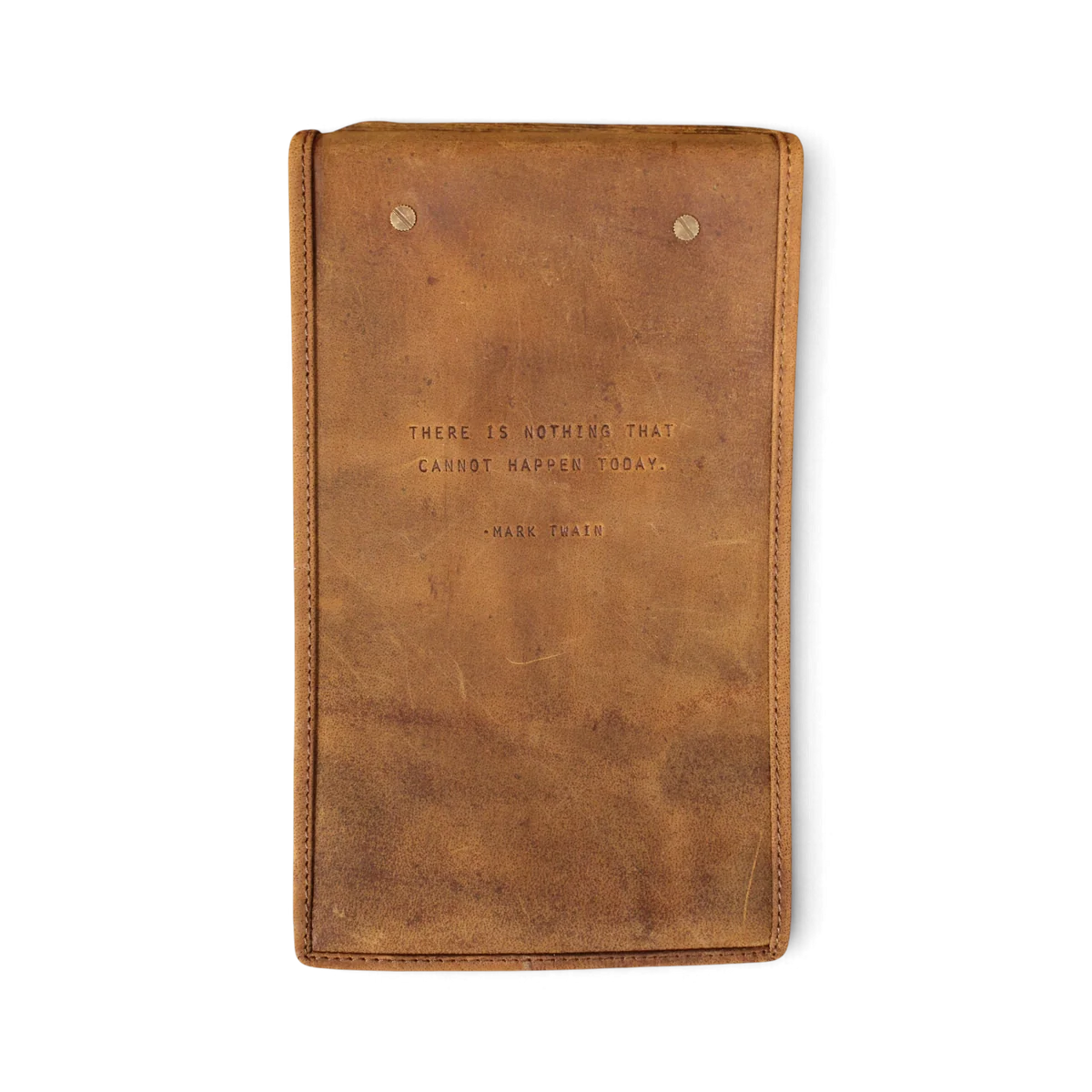 There is Nothing - Desk Leather Journal