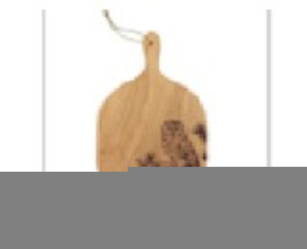 Oak Hanging Paddle - Medium - Tawny Owl