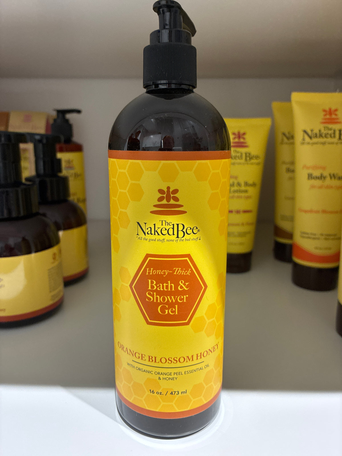 16 oz. Orange Blossom Honey Bath & Shower Gel