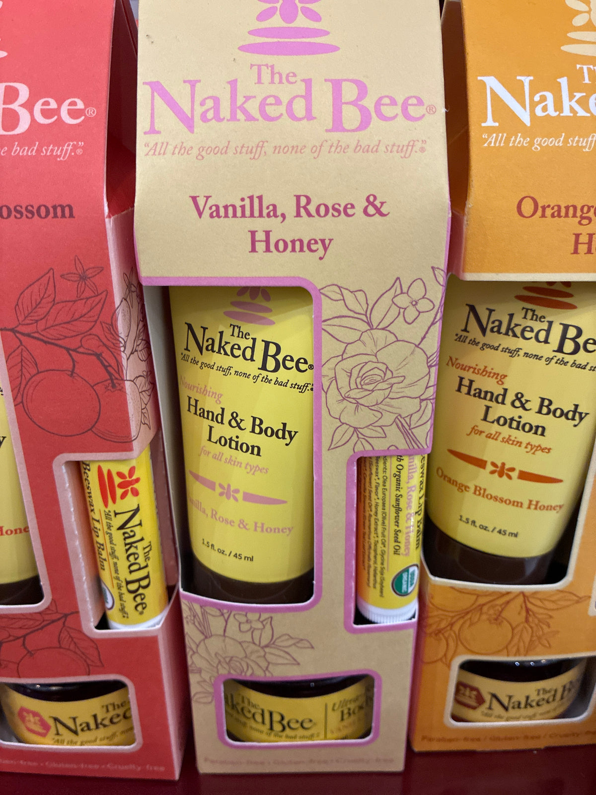 Contemporary Vanilla, Rose & Honey Gift Collection