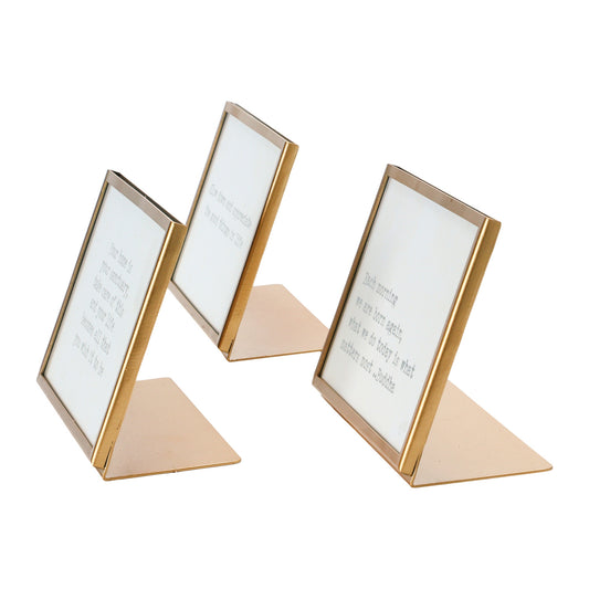 Frame with Easel and Saying,3 Styles