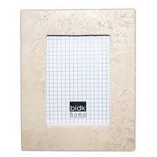 10"x8" Travertine Photo Frame fits photo 5"x7" - Beige