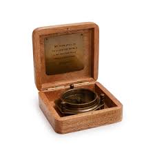 Tripod Compass in Jim Wooden Henson Box