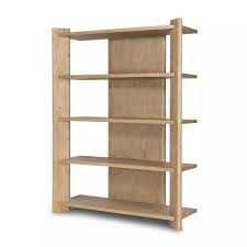 Edmund Bookcase Smoked Pine