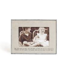 "The Soul Free Is Rare" Zinc Linen Frame 6"x4" Horizontal