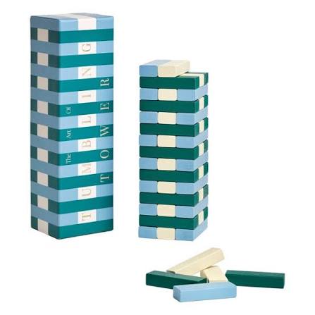Play - Tumbling Towers, Green/Blue