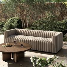 Augustine Outdoor Sofa 97 Casa Grey