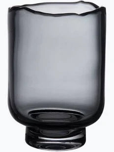 Rozanna Smoke Hurricane Glass Sm - Gray
