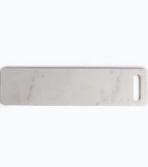 White Marble Long Cheese Board