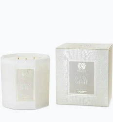 Warm White 9 oz Candle TESTER