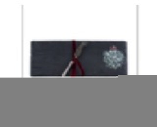 Mini Slate CB & Knife Set - Mistletoe