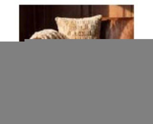 Ruched Rabbit Double-Sided Oversized Throw, 50" x 80", Variegated Cream, 1PC Variegated Cream, Throw, 50"W x 80"L
