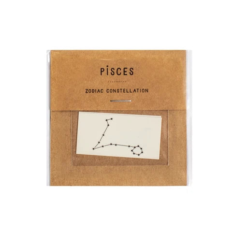 Zodiac Constellations Temporary Tattoos