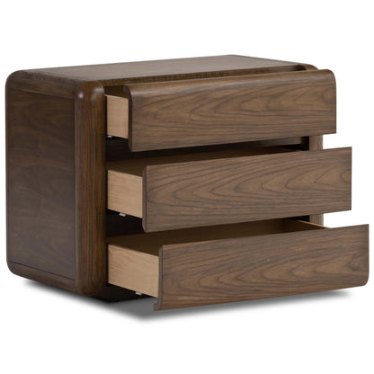 Brynn Nightstand - Dark Walnut Veneer
