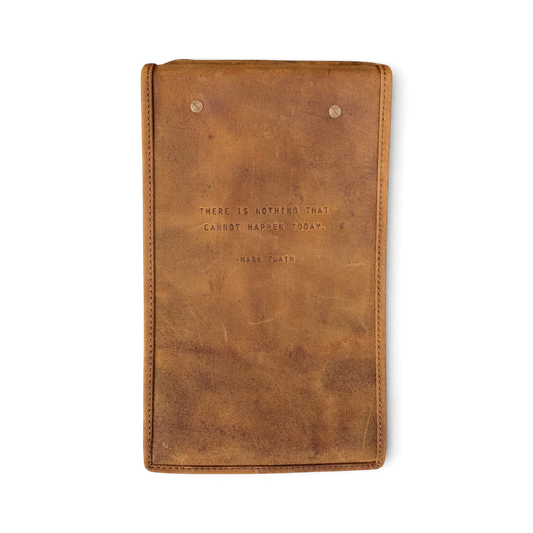 There is Nothing - Desk Leather Journal