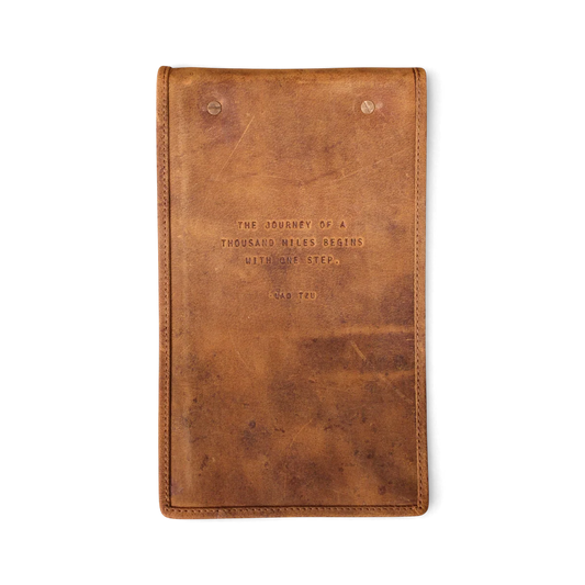 The Journey - Signature Leather Desk Journal