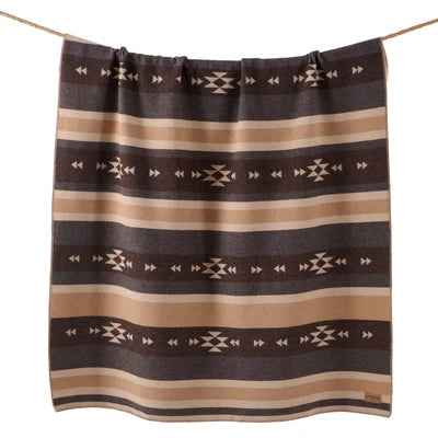 Canyonlands Washable Wool Throw, 60" x 72", Multicolor, 1PC Throw