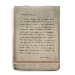 Letter for Sophie Signature Stone Leather Journal