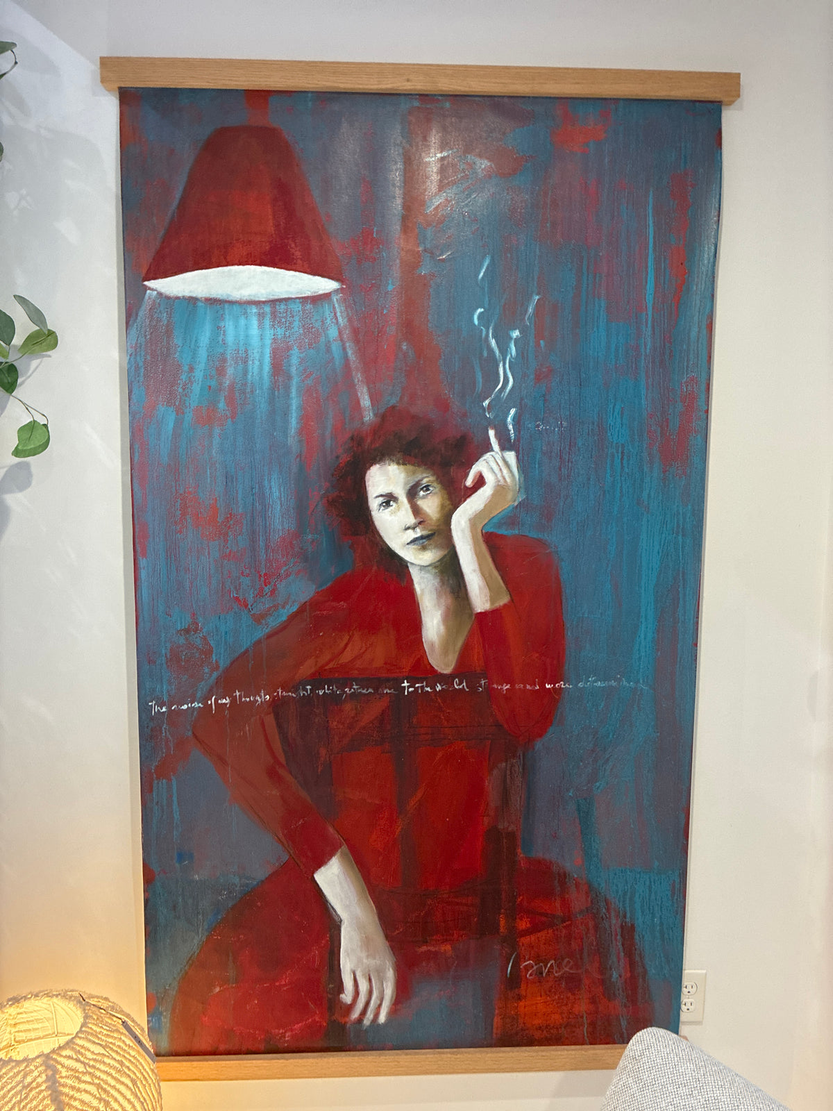 Smoking lady