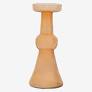 Candle Holder Mera Apricot Buff- ST - Multi