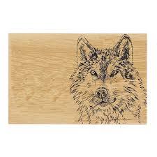 Wolf Oak Serving Board 30cm