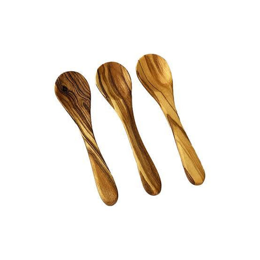 Olive Wood - 3 Mini Spoons