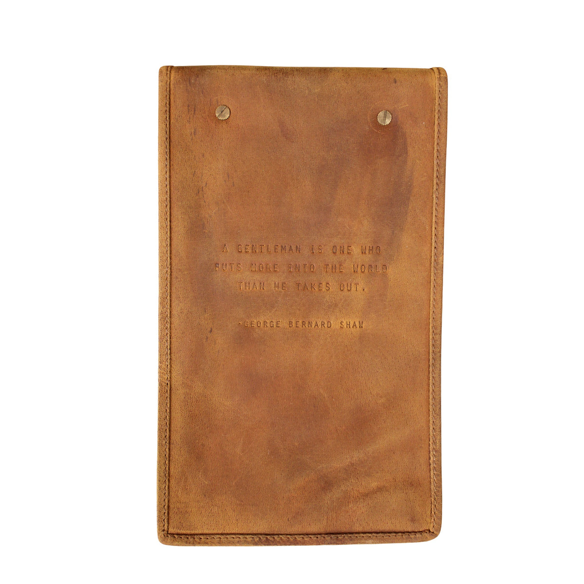 A Gentleman Is One Desk Leather Journal