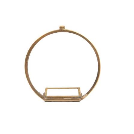 Brass Standing Frame 6" Round