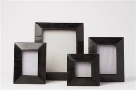 5X7" Horn Wide Frame - BLACK