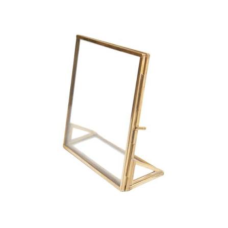 Standing Brass Frame 5"x 5" Square