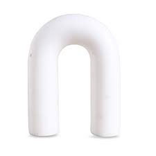 Sm. White Marble Arch Figurine - White