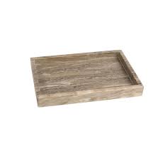 Marble Tank Tray 14x10" Brown Galaxy