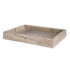 Marble Tank Tray 12x8" Brown Galaxy