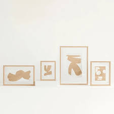Photo Frame Floating Aesthetic Natural, L
