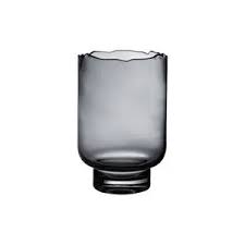 Rozanna Smoke Hurricane Glass Lg - Gray