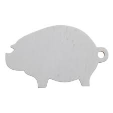 White Marble Pig