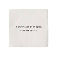 If You're Going To Be Salty Cocktail Napkin Set (20 pcs)