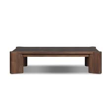 Soho Outdoor Coffee Table Stained Saddle Brown