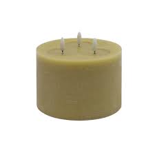 3 wick Small Dark Champagne Flameless Candle - Dark Champagne