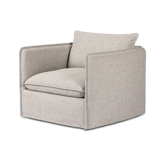 Andre Outdoor Swivel Chair Alessi Slate