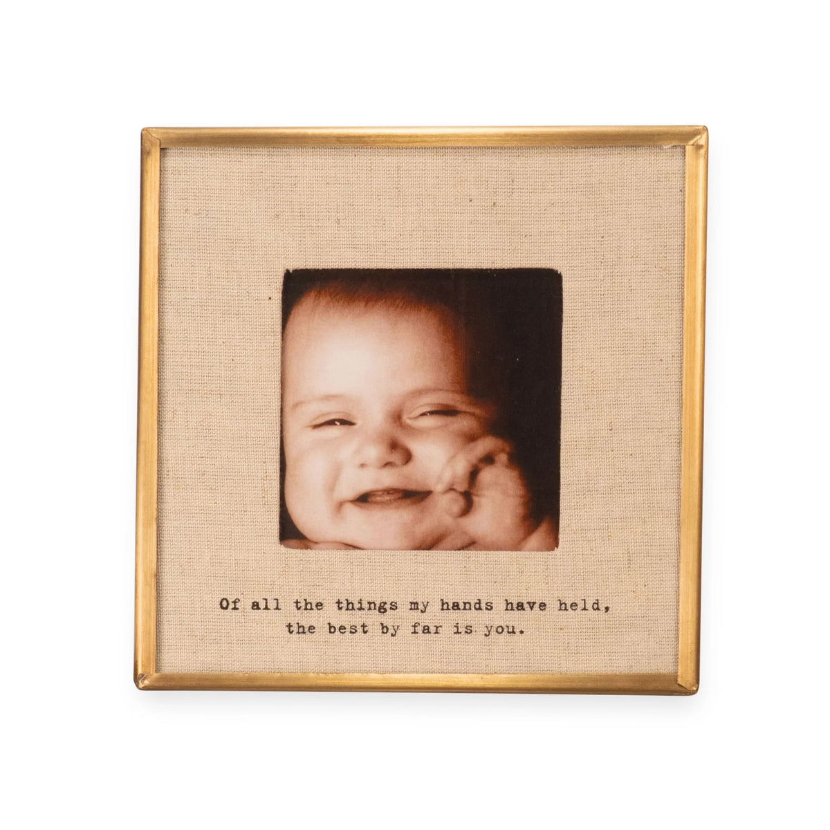 My Favorite Thing - Brass Linen Frame