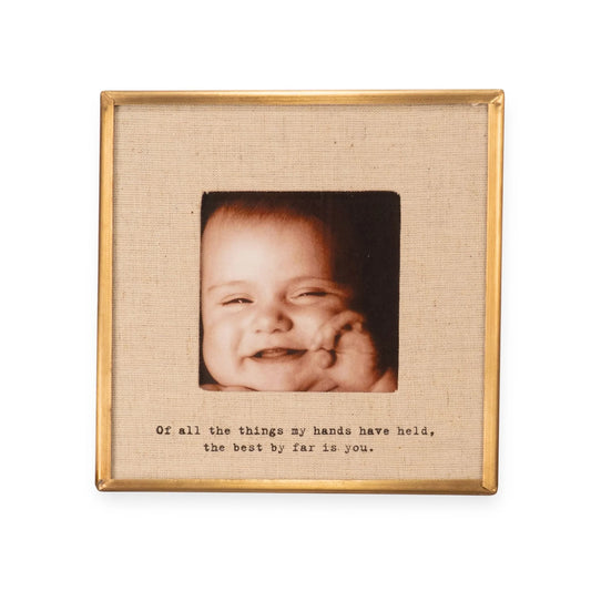 My Favorite Thing - Brass Linen Frame