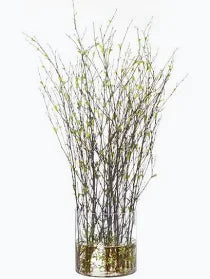 40"MINI LEAVES ON TWIG IN GLS
