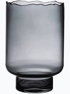 Rozanna Smoke Hurricane Glass Med - Gray