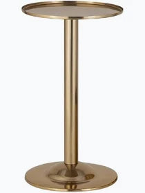 Gold Steel Ice Bucket Stand Only large - Gold